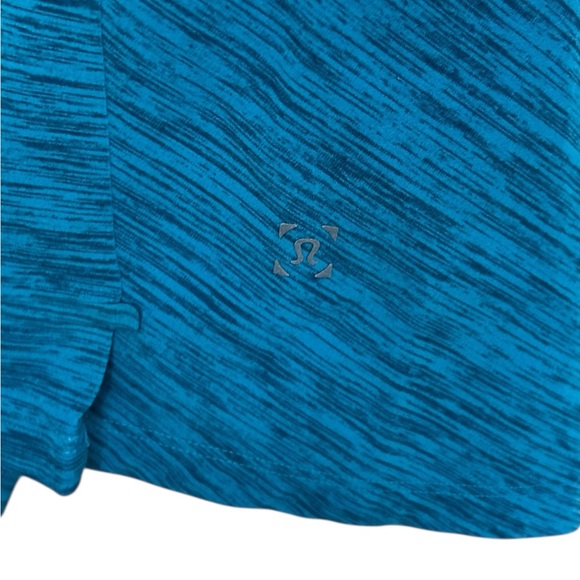 Lululemon Men’s Blue Current State Board Shorts Beach Swim Drawstring Logo Sz 32 - Picture 5 of 6